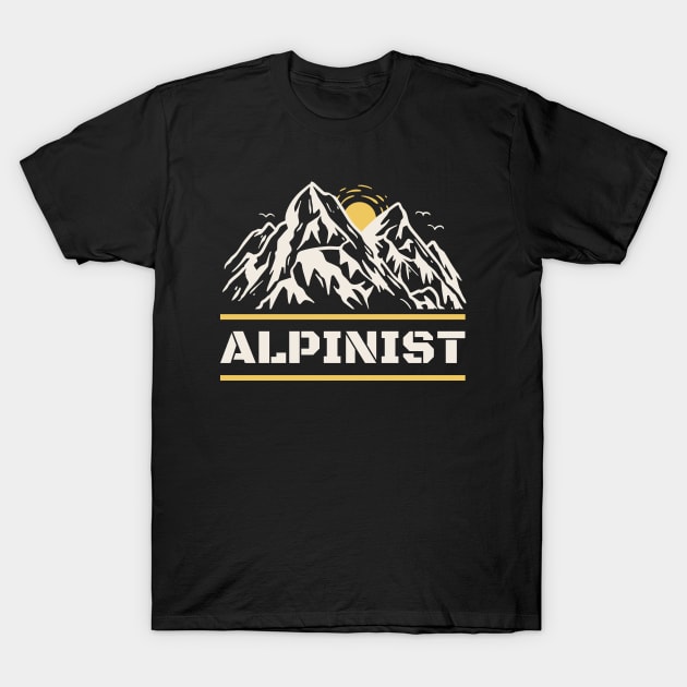 Alpinist T-Shirt by Bruno Pires